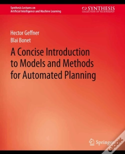 Capa do artigo A Concise Introduction To Models And Methods For Automated Planning