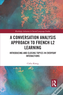 Capa do artigo A Conversation Analysis Approach To French L2 Learning