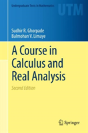 A Course In Calculus And Real Analysis - Preview