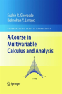 A Course In Multivariable Calculus And Analysis - Preview