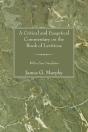 A Critical And Exegetical Commentary On The Book Of Leviticus - Preview