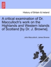 Capa do artigo A Critical Examination Of Dr. Macculloch