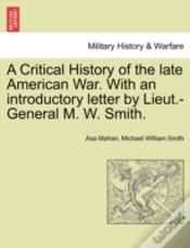 Capa do artigo A Critical History Of The Late American