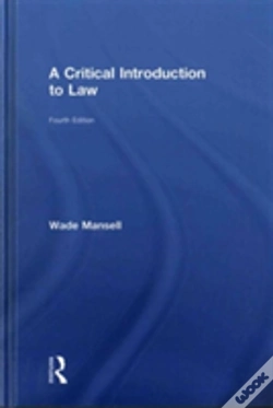 Capa do artigo A Critical Introduction To Law
