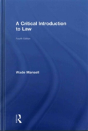 A Critical Introduction To Law - Preview