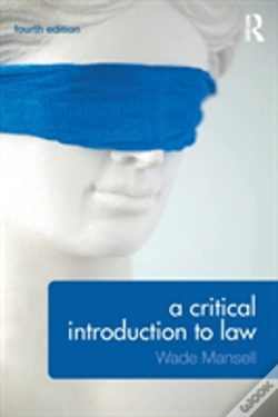 Capa do artigo A Critical Introduction To Law