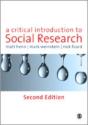 A Critical Introduction To Social Research - Preview