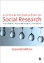 A Critical Introduction To Social Research - Preview