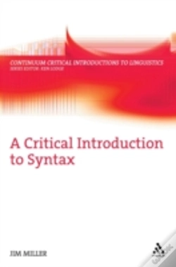 Capa do artigo A Critical Introduction To Syntax