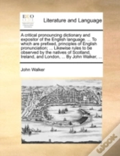 Capa do artigo A Critical Pronouncing Dictionary And Ex