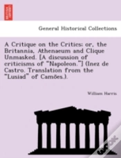 Capa do artigo A Critique On The Critics; Or, The Brita