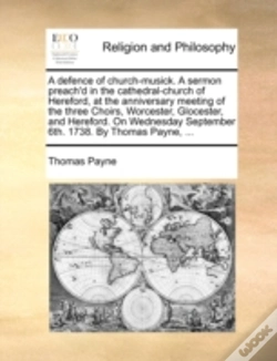 Capa do artigo A Defence Of Church-Musick. A Sermon Pre