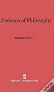 Capa do artigo A Defence Of Philosophy