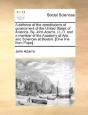 A Defence Of The Constitutions Of Govern - Preview