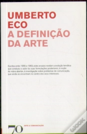 Capa do artigo A Definição da Arte