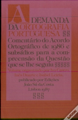 Capa do artigo A Demanda da Ortografia Portuguesa