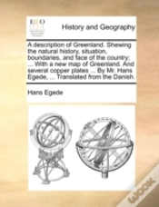 Capa do artigo A Description Of Greenland. Shewing The