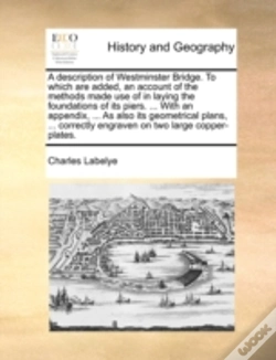 Capa do artigo A Description Of Westminster Bridge. To