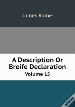 Capa do artigo A Description Or Breife Declaration Volume 15