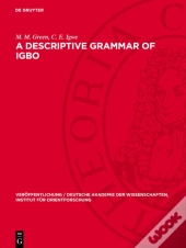 A Descriptive Grammar Of Igbo