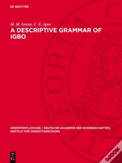 Capa do artigo A Descriptive Grammar Of Igbo