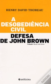 Capa do artigo A Desobediência Civil