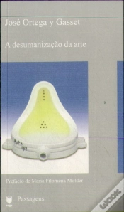 Capa do artigo A Desumanização da Arte