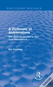 Capa do artigo A Dictionary Of Abbreviations