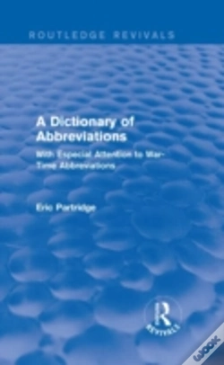 Capa do artigo A Dictionary Of Abbreviations