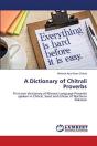 A Dictionary Of Chitrali Proverbs - Preview