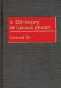 A Dictionary Of Critical Theory - Preview