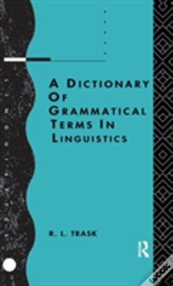 Capa do artigo A Dictionary Of Grammatical Terms In Linguistics