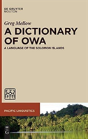 A Dictionary Of Owa - Preview