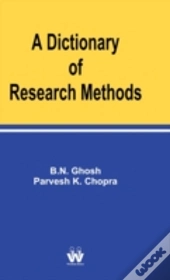 A Dictionary Of Research Methods