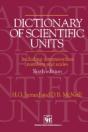 A Dictionary Of Scientific Units - Preview