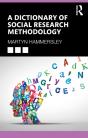 A Dictionary Of Social Research Methodology - Preview