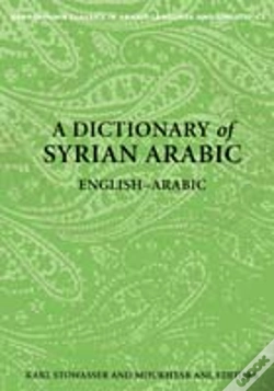 Capa do artigo A Dictionary Of Syrian Arabic