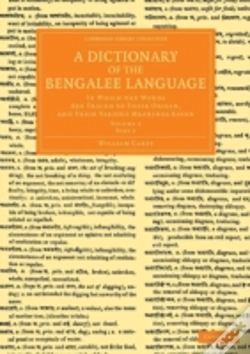 Capa do artigo A Dictionary Of The Bengalee Language