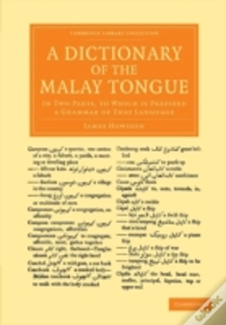 Capa do artigo A Dictionary Of The Malay Tongue