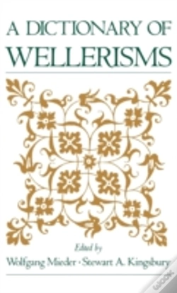 Capa do artigo A Dictionary Of Wellerisms