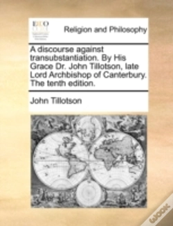 Capa do artigo A Discourse Against Transubstantiation.