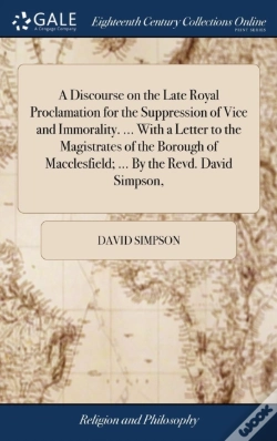Capa do artigo A Discourse On The Late Royal Proclamati