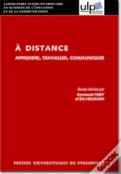 Capa do artigo À Distance ; Apprendre, Travailler, Communiquer