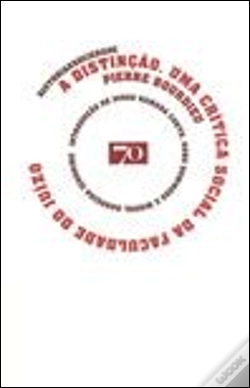 Capa do artigo A Distinção - Uma Crítica Social da Faculdade do Juízo
