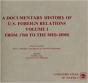 A Documentary History Of U.S. Foreign Relations - Preview