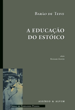 Capa do artigo A Educação do Estóico