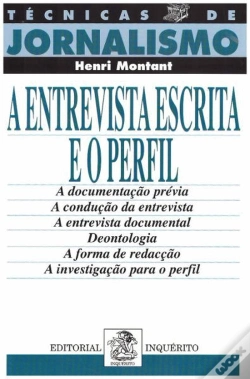 Capa do artigo A Entrevista Escrita e o Perfil