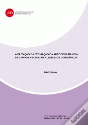 Capa do artigo A estimação da autocovariância de campos vectoriais aleatórios isotrópicos