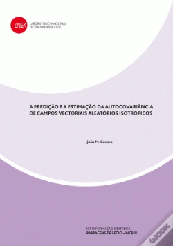 Capa do artigo A estimação da autocovariância de campos vectoriais aleatórios isotrópicos