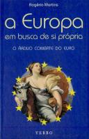 A Europa em Busca de Si Própria